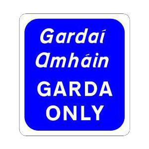 Garda only
