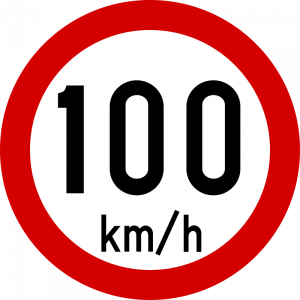 Max speed limit 100kmh