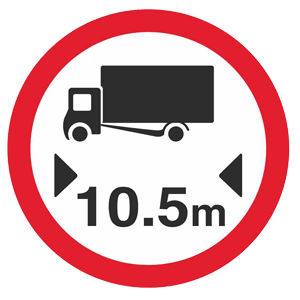 Maximum vehicle length