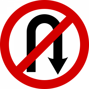 No U-turn