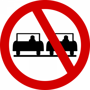 No overtaking
