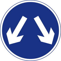 Pass either side