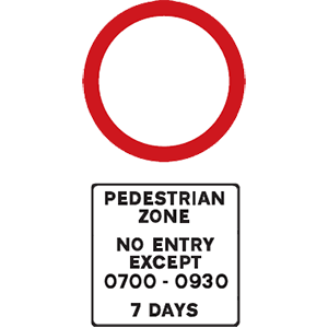 Pedestrianised street