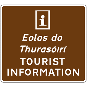 Signing to approved tourist information
