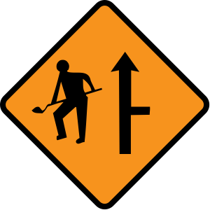 Site access on right