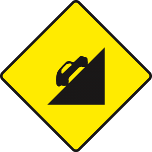 Steep ascent ahead