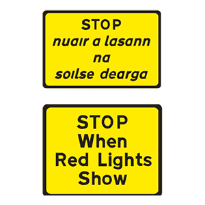 Stop-when-lights