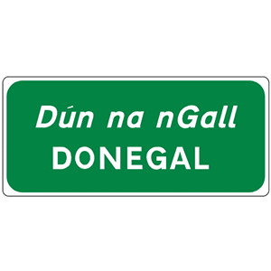 Town or village sign