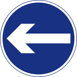 Turn left