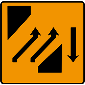 Two-lanes crossover (out)
